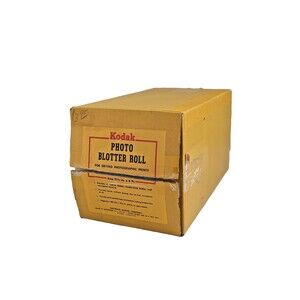 Vintage Kodak Photo Blotter Roll 11.5" x 6' Drying Prints Unused in Original Box